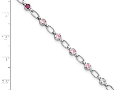 Sterling Silver Bracelets Style QG5938 - Classique Jewelry Inc.