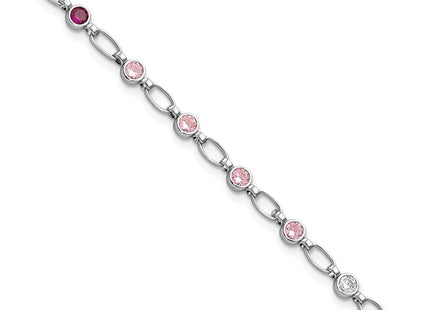 Sterling Silver Bracelets Style QG5938 - Classique Jewelry Inc.
