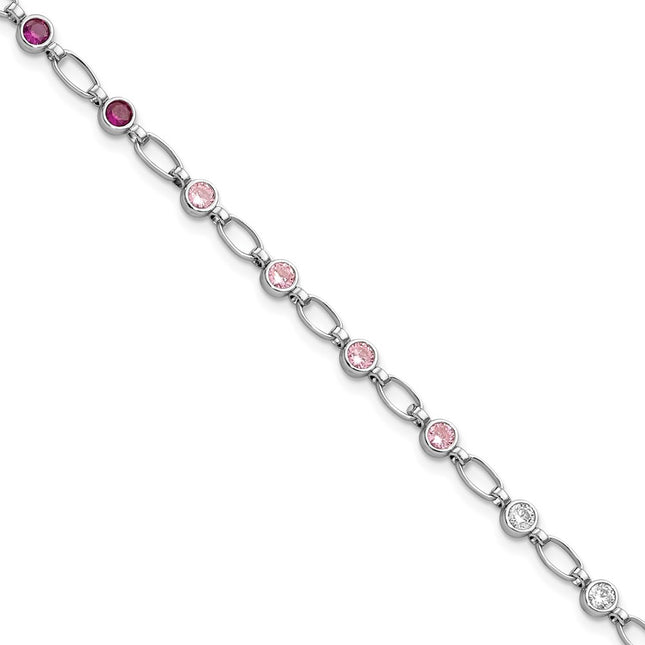 Sterling Silver Bracelets Style QG5938 - Classique Jewelry Inc.