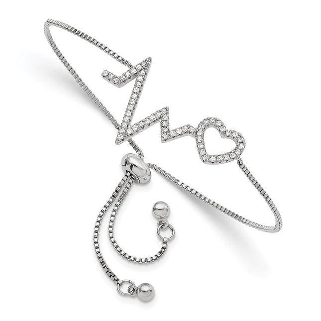 Sterling Silver Bracelets Style QG5941 - Classique Jewelry Inc.