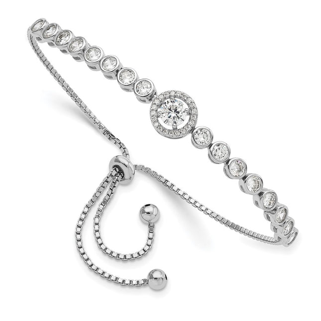 Sterling Silver Bracelets Style QG5945 - Classique Jewelry Inc.