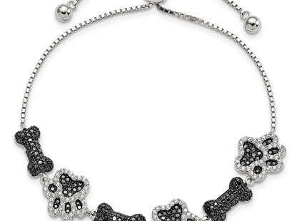 Sterling Silver Bracelets Style QG5955 - Classique Jewelry Inc.