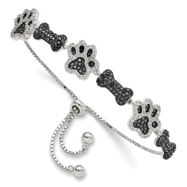 Sterling Silver Bracelets Style QG5955 - Classique Jewelry Inc.