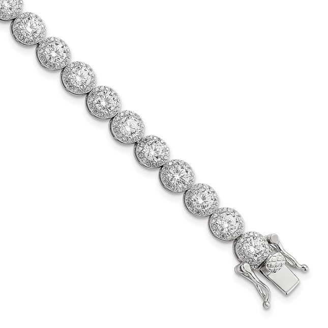 Sterling Silver Bracelets Style QG5958 - Classique Jewelry Inc.