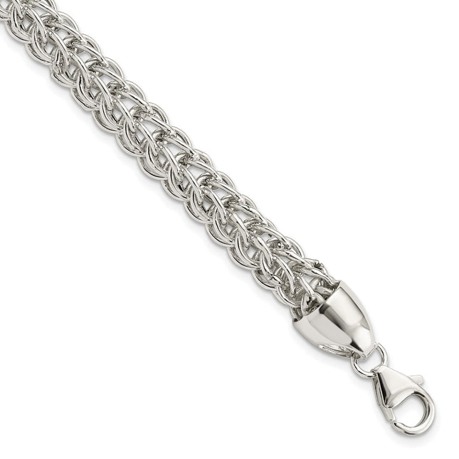 Sterling Silver Bracelets Style QG5961 - Classique Jewelry Inc.