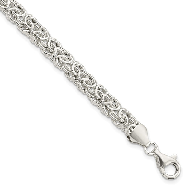 Sterling Silver Bracelets Style QG5963 - Classique Jewelry Inc.