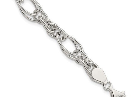 Sterling Silver Bracelets Style QG5970 - Classique Jewelry Inc.