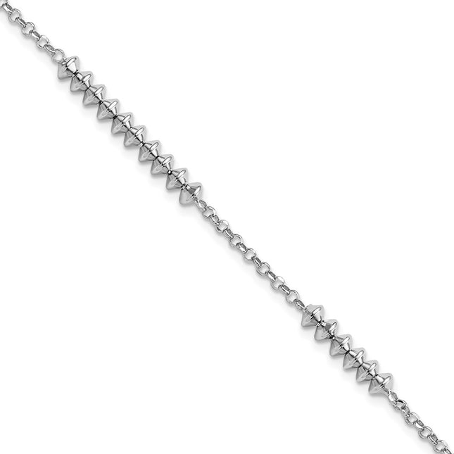 Sterling Silver Bracelets Style QG5975 - Classique Jewelry Inc.