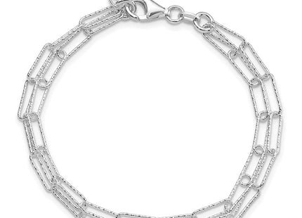 Sterling Silver Bracelets Style QG5988 - Classique Jewelry Inc.