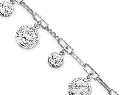 Sterling Silver Bracelets Style QG5992 - Classique Jewelry Inc.