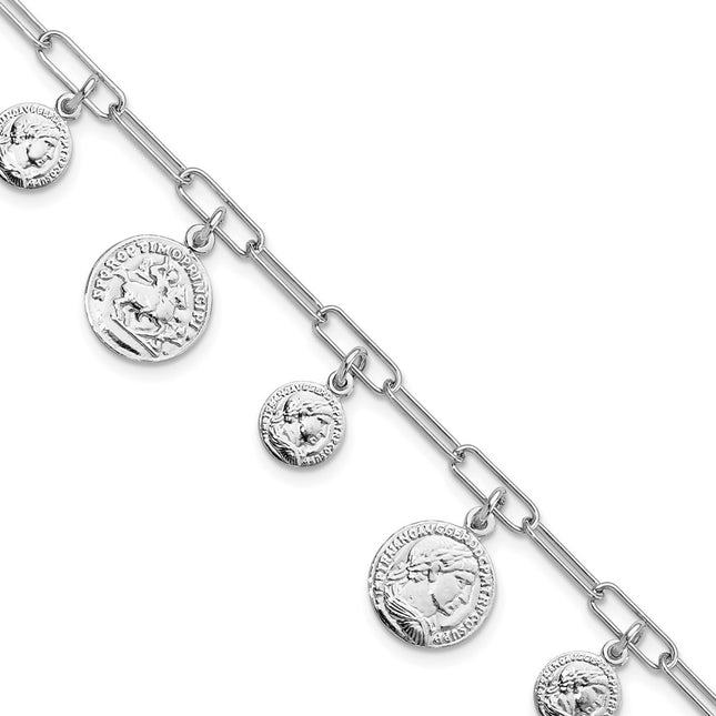 Sterling Silver Bracelets Style QG5992 - Classique Jewelry Inc.