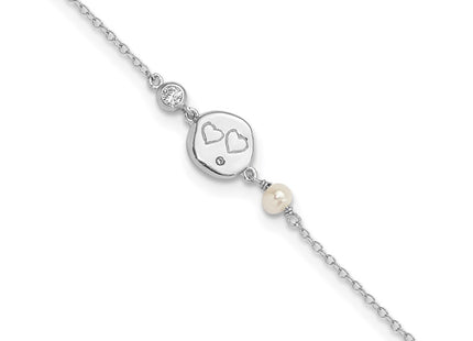 Sterling Silver Bracelets Style QG6028 - Classique Jewelry Inc.