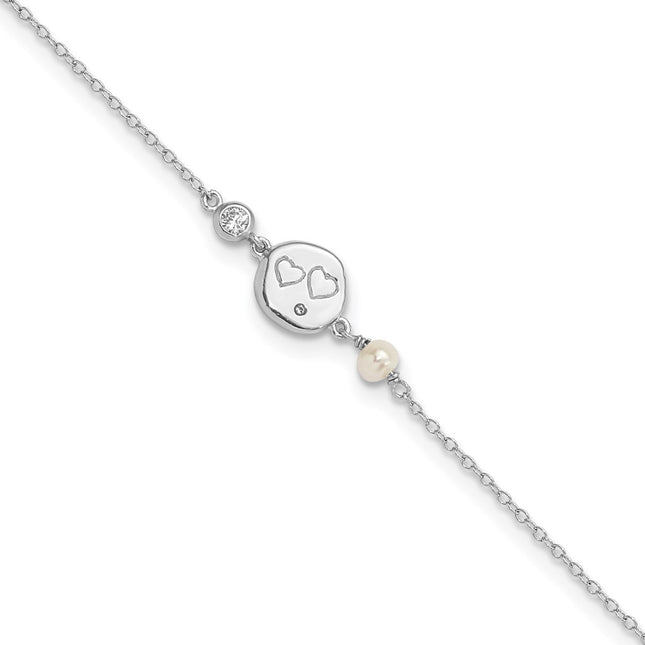 Sterling Silver Bracelets Style QG6028 - Classique Jewelry Inc.