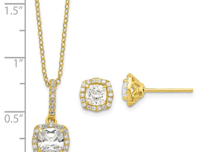 Sterling Silver Earrings Style QG6196SET - Classique Jewelry Inc.