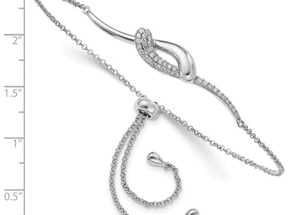 Sterling Silver Bracelets Style QG6199 - Classique Jewelry Inc.
