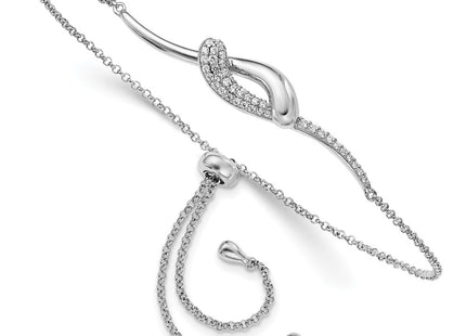 Sterling Silver Bracelets Style QG6199 - Classique Jewelry Inc.