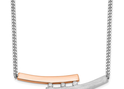 SS/Rose Plated Jewelry Style QG6203 - Classique Jewelry Inc.