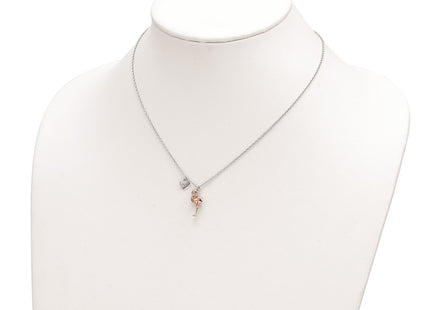 SS/Rose Plated Jewelry Style QG6204 - Classique Jewelry Inc.