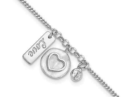 Sterling Silver Bracelets Style QG6205 - Classique Jewelry Inc.