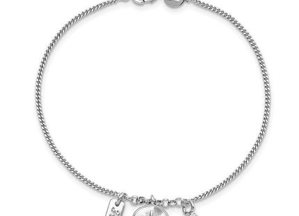 Sterling Silver Bracelets Style QG6207 - Classique Jewelry Inc.