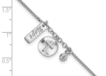 Sterling Silver Bracelets Style QG6207 - Classique Jewelry Inc.