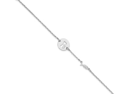Sterling Silver Bracelets Style QG6211 - Classique Jewelry Inc.