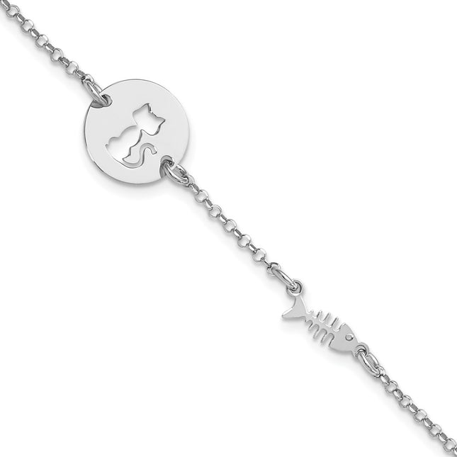 Sterling Silver Bracelets Style QG6211 - Classique Jewelry Inc.