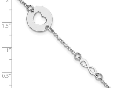 Sterling Silver Bracelets Style QG6212 - Classique Jewelry Inc.
