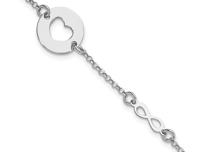 Sterling Silver Bracelets Style QG6212 - Classique Jewelry Inc.