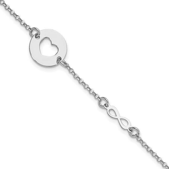 Sterling Silver Bracelets Style QG6212 - Classique Jewelry Inc.