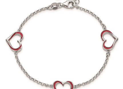 Sterling Silver Bracelets Style QG6213 - Classique Jewelry Inc.