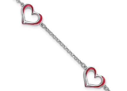 Sterling Silver Bracelets Style QG6213 - Classique Jewelry Inc.