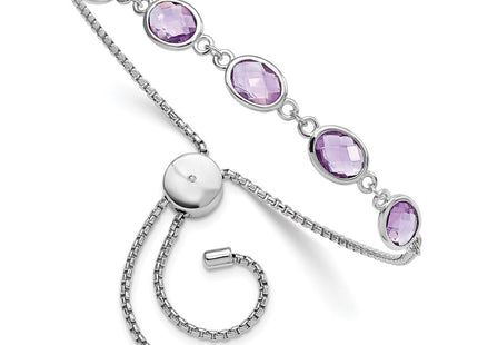 Sterling Silver Bracelets Style QG6222AM - Classique Jewelry Inc.