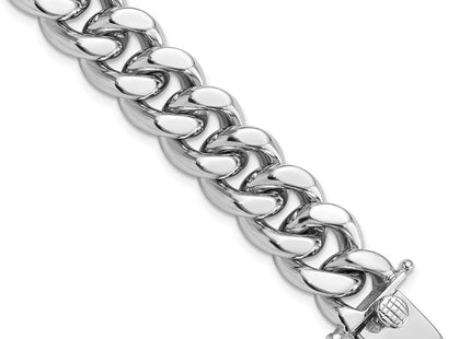Sterling silver curb link bracelet