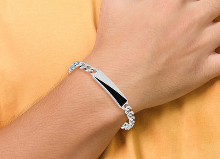 Sterling silver bar bracelet