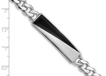 Sterling silver bar bracelet, additional view