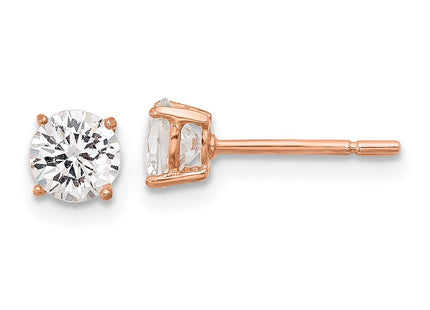 Sterling Silver Earrings Style QG6243RPSET - Classique Jewelry Inc.