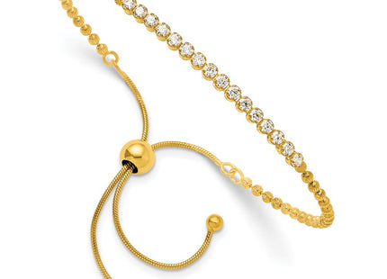 Sterling Silver Bracelets Style QG6245GP - Classique Jewelry Inc.