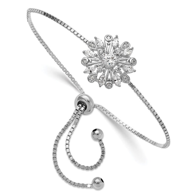 Sterling Silver Bracelets Style QG6252 - Classique Jewelry Inc.