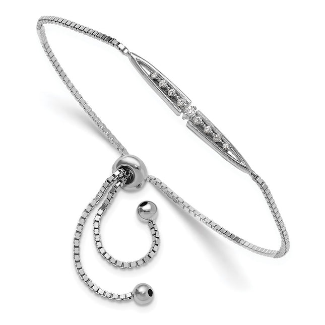 Sterling Silver Bracelets Style QG6255 - Classique Jewelry Inc.