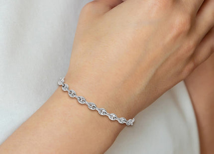 Sterling Silver Bracelets Style QG6259 - Classique Jewelry Inc.