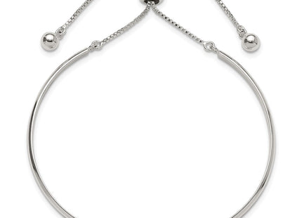Sterling silver bar bracelet, alternate view