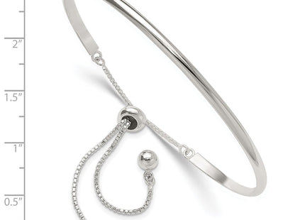 Sterling silver bar bracelet, another view