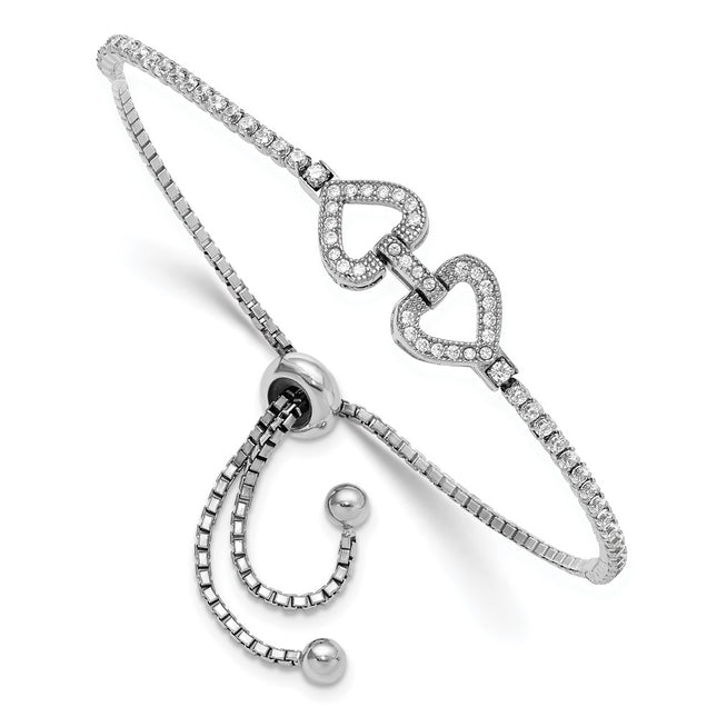 Sterling Silver Bracelets Style QG6269 - Classique Jewelry Inc.