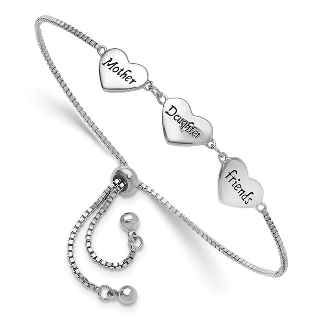Sterling Silver Bracelets Style QG6274 - Classique Jewelry Inc.