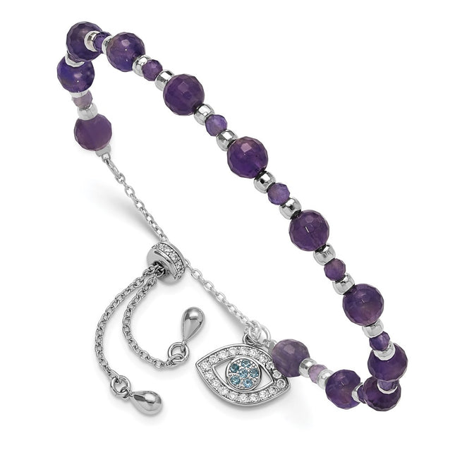 Sterling Silver Bracelets Style QG6277 - Classique Jewelry Inc.