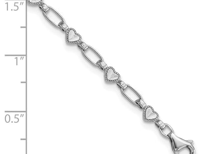Sterling Silver Bracelets Style QG6281 - Classique Jewelry Inc.