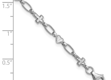 Sterling Silver Bracelets Style QG6307 - Classique Jewelry Inc.