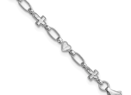 Sterling Silver Bracelets Style QG6307 - Classique Jewelry Inc.