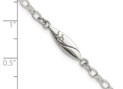 Sterling Silver Bracelets Style QG6319 - Classique Jewelry Inc.